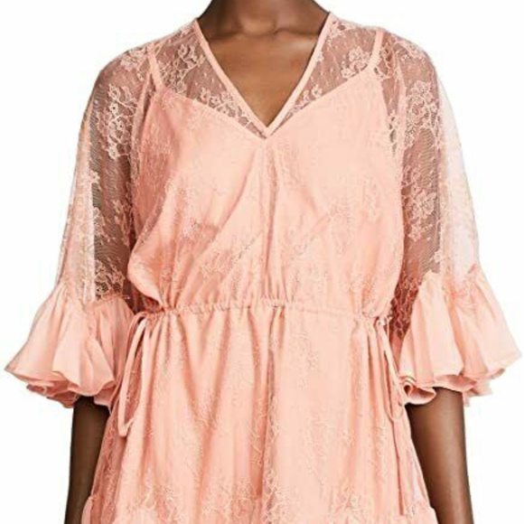 Stevie May Arid Dreams Mini Dress in Tan Large NWT - Picture 1 of 11